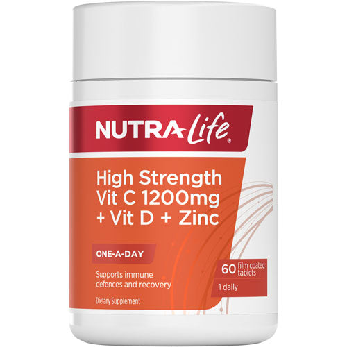 ニュートラライフ高強度ビタミンC 1200mg + ビタミンD +亜鉛 60