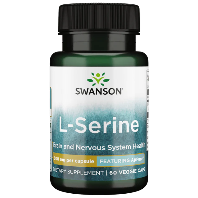 スワンソン L-セリン ベジカプセル 500mg 60錠