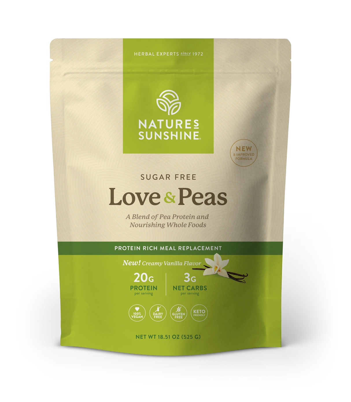 Nature's Sunshine Love & Peas Sugar Free Powder