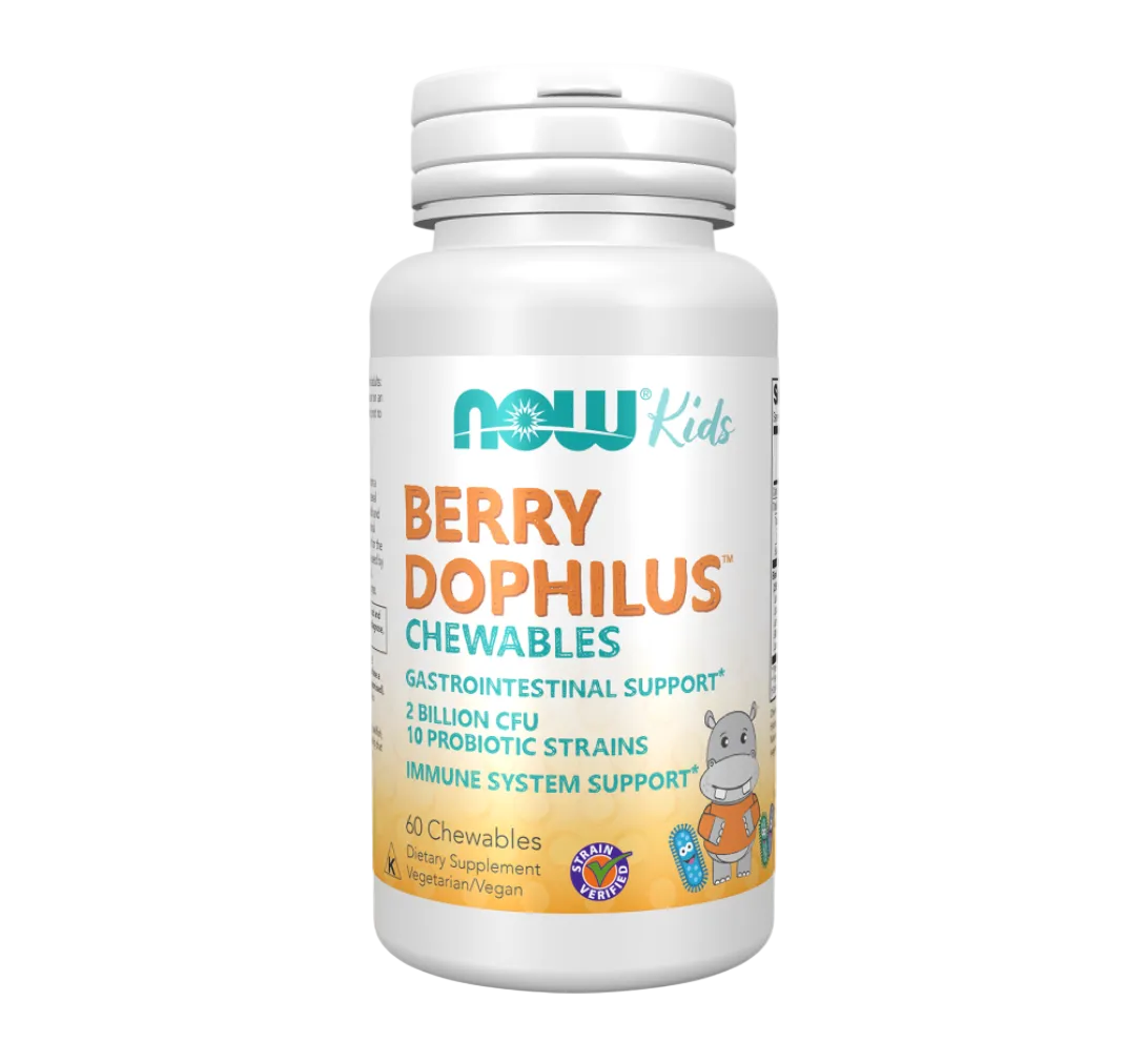 NOW BerryDophilus Kids Chewables