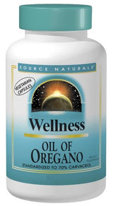 Source Naturals Wellness Oil of Oregano Capsules 30