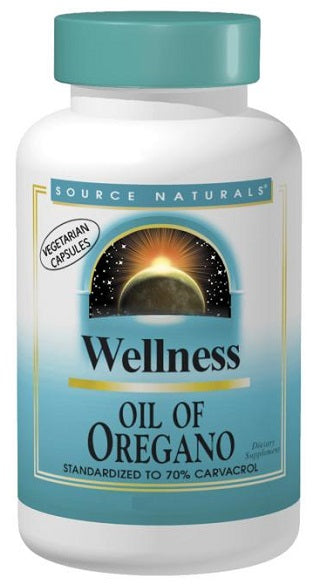 Source Naturals Wellness Oil of Oregano Capsules 30