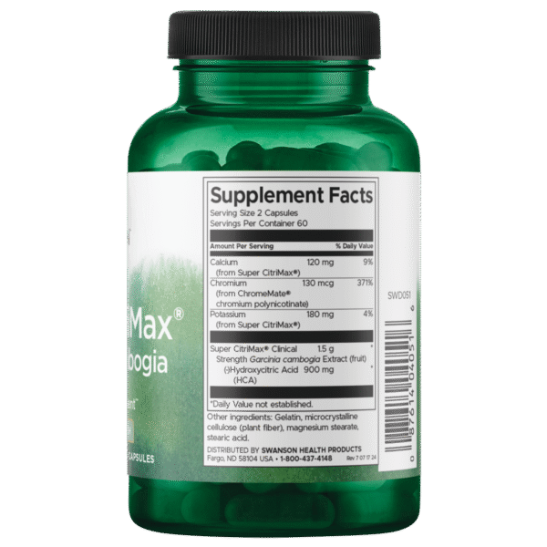 Swanson – Super Citrimax Garcinia Cambogia 120C