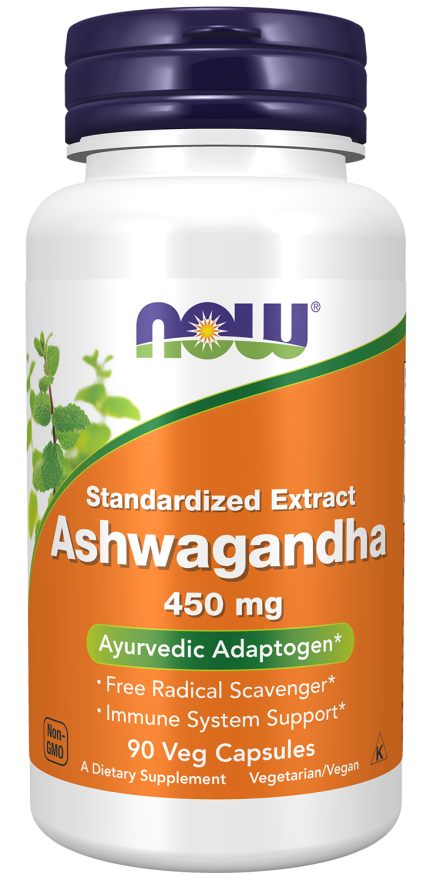 Now アシュワガンダ 450mg ベジカプセル 90錠