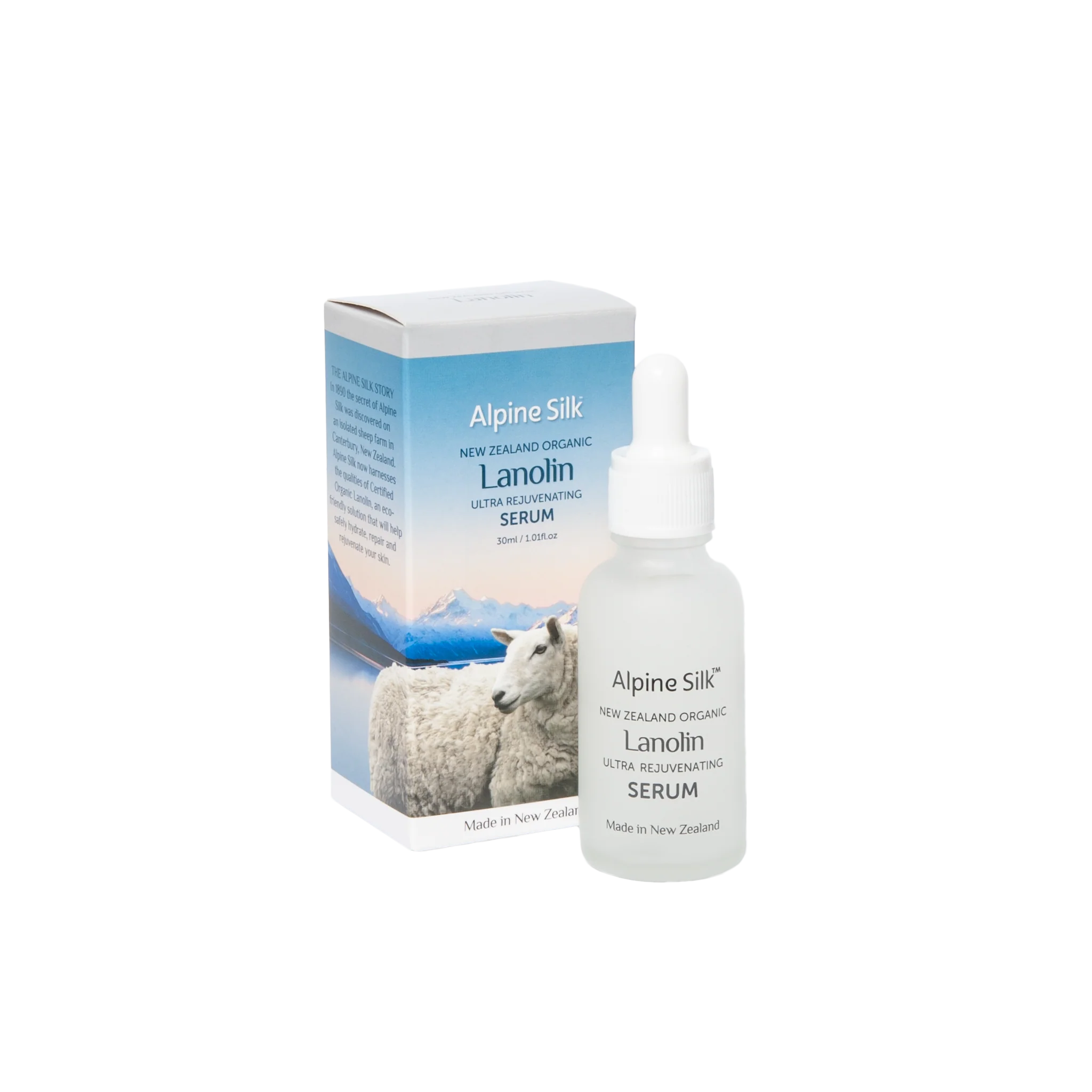 アルパインシルク オーガニックラノリンセラム 30ml