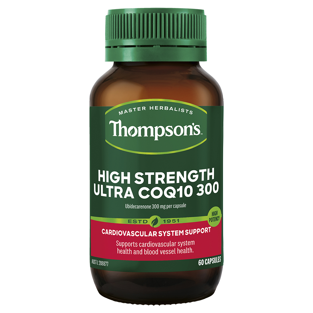 トンプソンズ ハイストレングス ウルトラ CoQ10 300mg カプセル 30錠