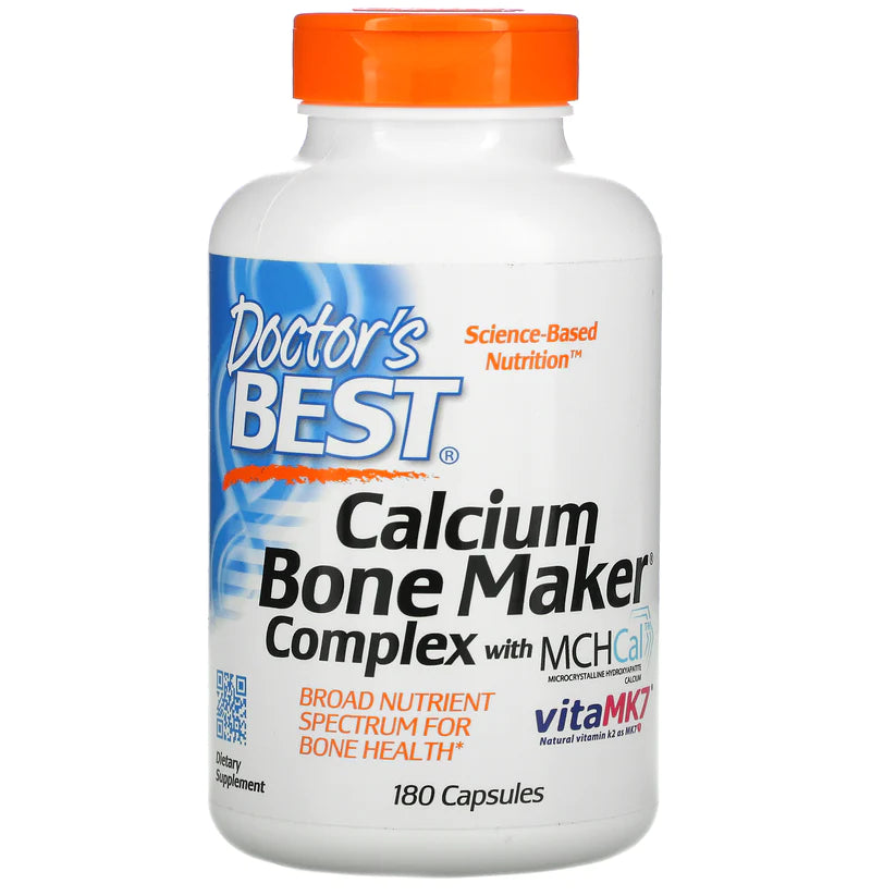 ドクターズベスト カルシウム ボーンメーカー コンプレックス MCHCalとVitaMK7カプセル 180錠