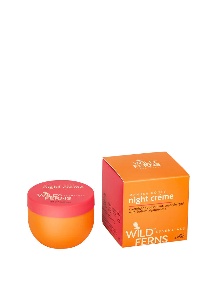 ワイルドファーンズ エッセンシャルズ マヌカハニー ナイトクリーム 90g (新商品)
