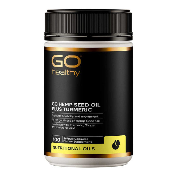 Go Healthy Go ヘンプシードオイル プラス ターメリック 100s