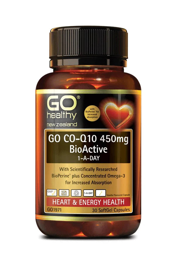 GO CO-Q10 450mg バイオアクティブ 1日1回 ソフトジェルカプセル 30個