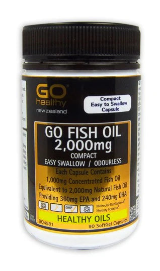 ゴーフィッシュオイル 2000mg ソフトジェル 90粒