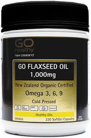 ゴーヘルシー ゴーフラックスシードオイル 1000mg カプセル 220錠