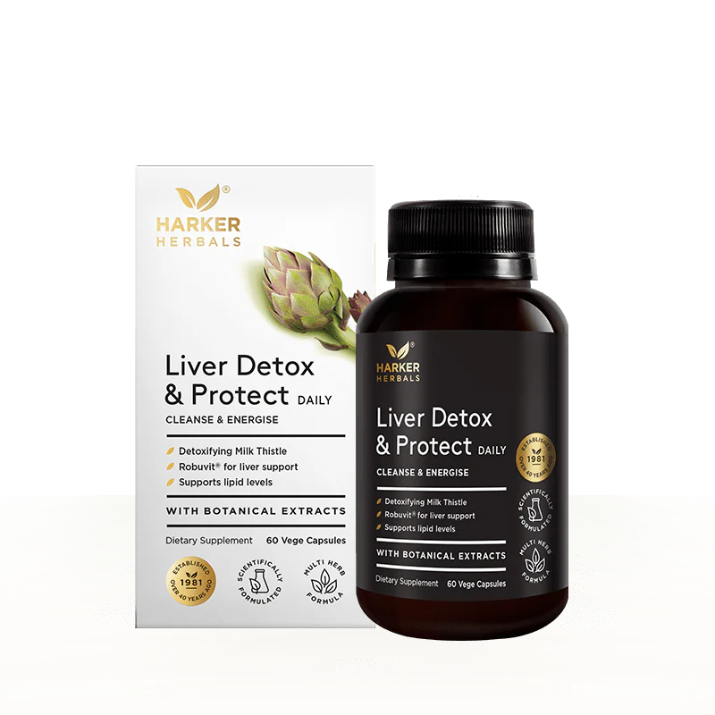 Harker Herbals Liver, Detox & Protect Vegecapsules 60