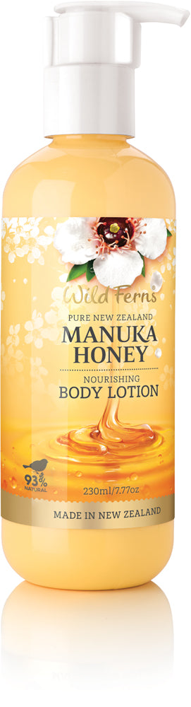 ワイルドファーンズ マヌカハニー ナリッシング ボディローション 230ml (新商品)