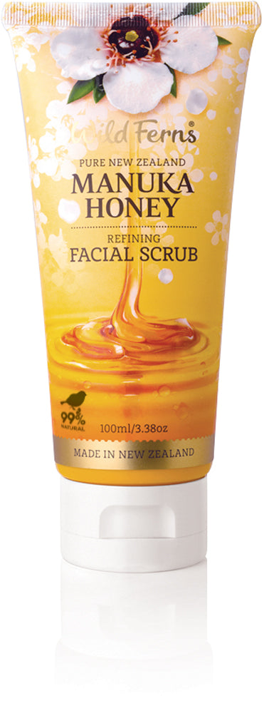 ワイルドファーンズ マヌカハニー リファイニング フェイシャルスクラブ 100ml (新商品)
