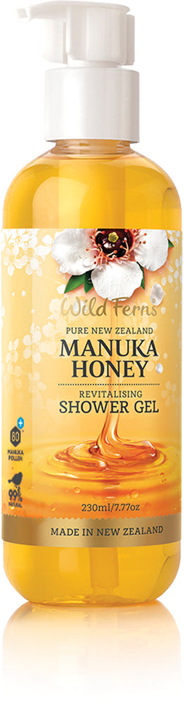 ワイルドファーンズ マヌカハニー リバイタライジング シャワージェル 230ml (新商品)