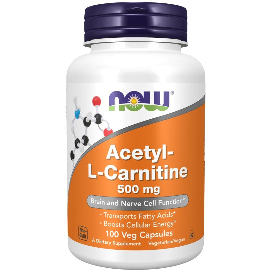 Now アセチルLカルニチン 500mg ベジカプセル 100錠