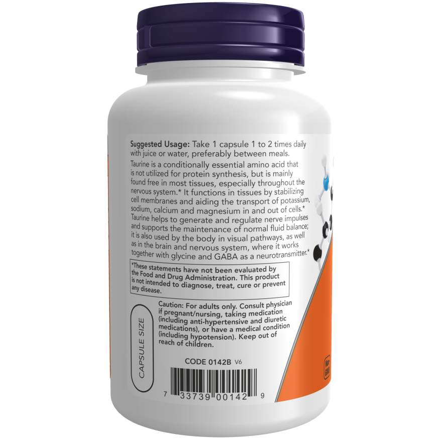 Now ダブルストレングス タウリン 1000mg ベジカプセル 100錠