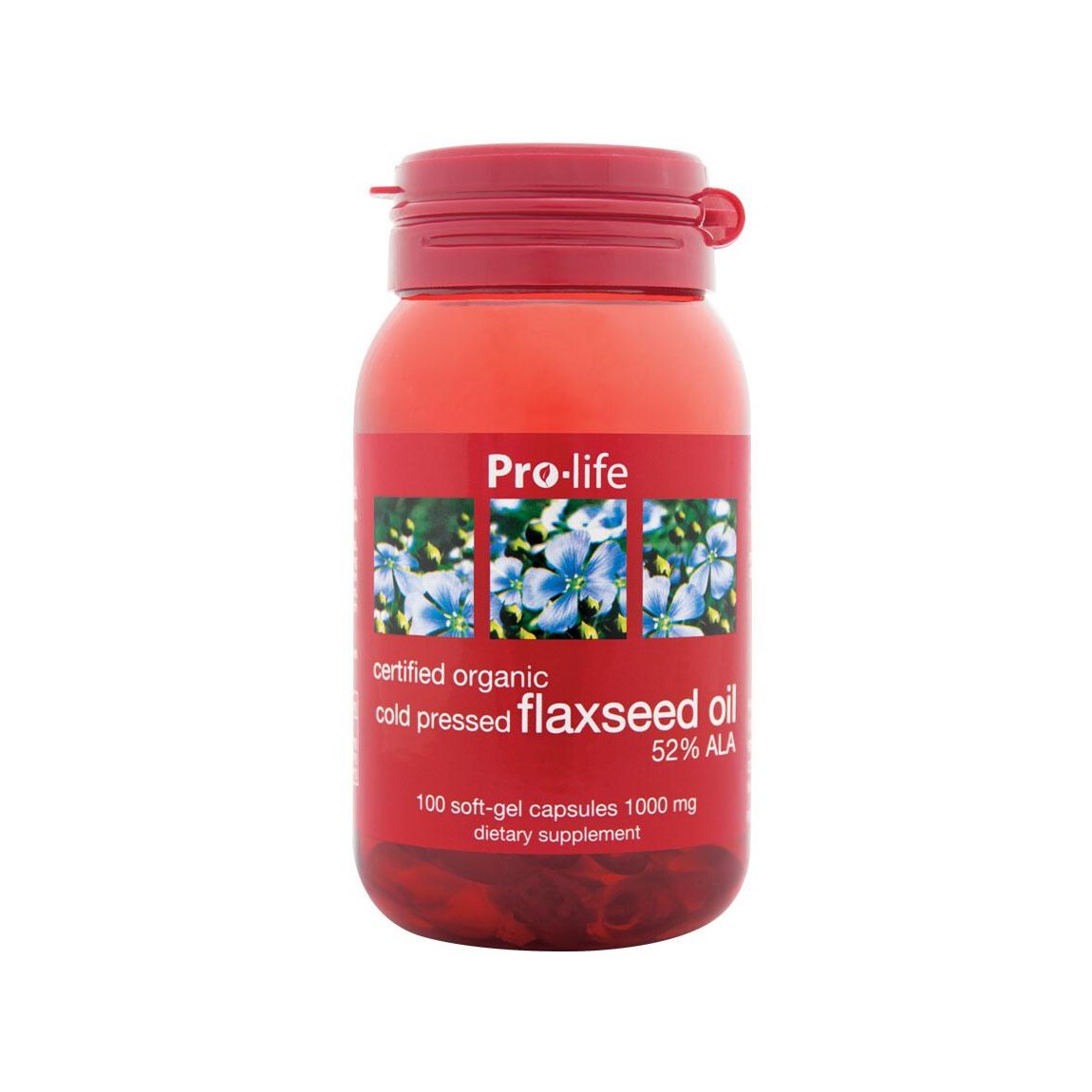 プロライフ フラックスシードオイル 1000mg 100ソフトジェル