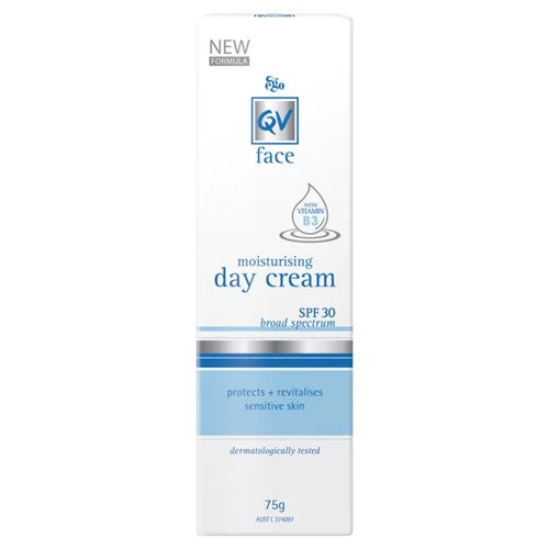 QV フェイス モイスチャライザー デイ クリーム SPF 30、75g