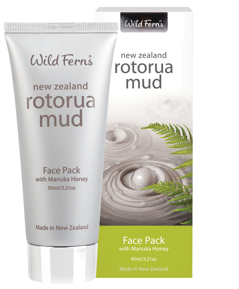 ワイルドファーンズ ロトルア泥フェイスパック（マヌカハニー配合）95ml