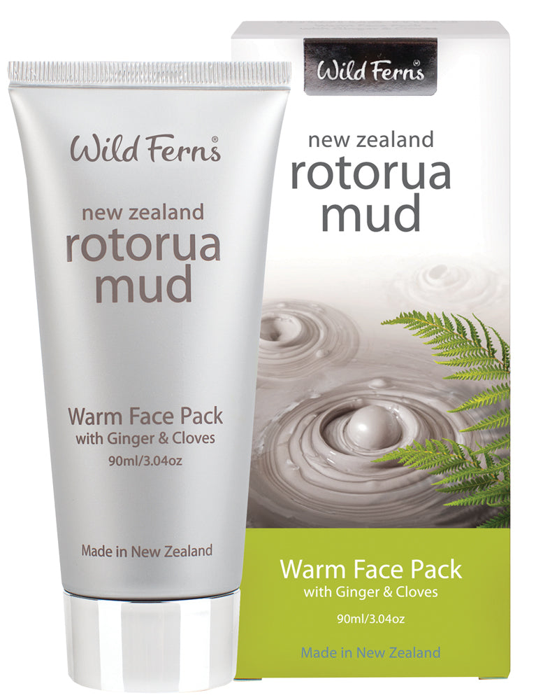 ワイルドファーンズ ロトルアマッド ウォームフェイスパック ジンジャー＆クローブ配合 90ml