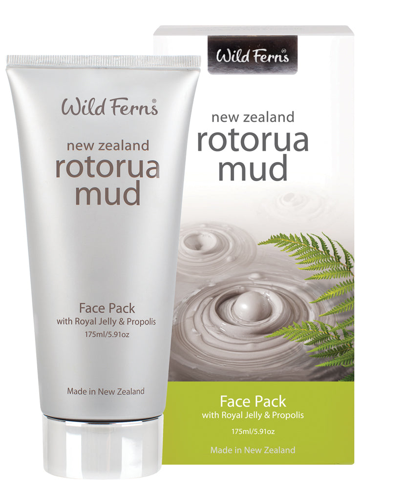 ワイルドファーンズ ロトルア泥フェイスパック（ロイヤルゼリー＆プロポリス配合）175ml