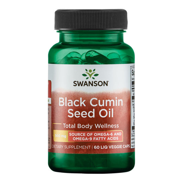 スワンソン ブラッククミンシードオイル 500mg ソフトジェル 60錠