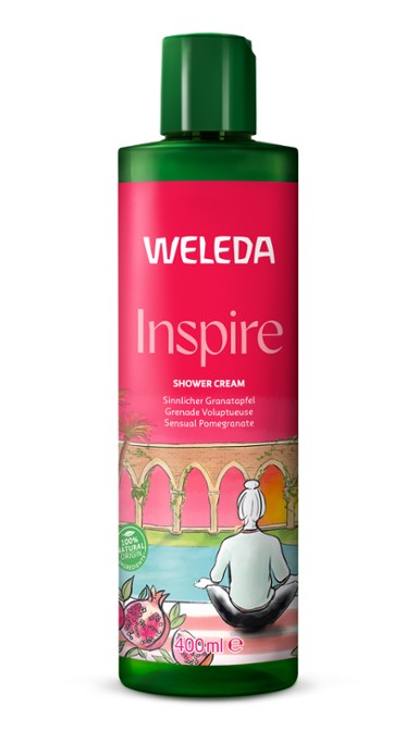 Weleda Inspire Shower Cream - Pomegranate