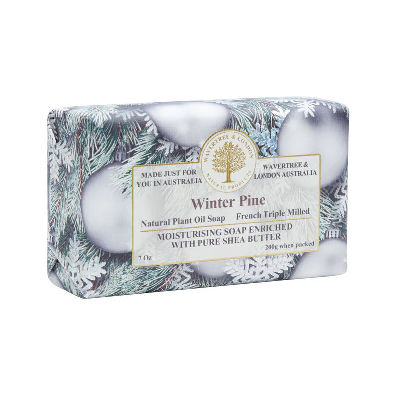 Wavertree & London Winter Pine Soap Bar 200g