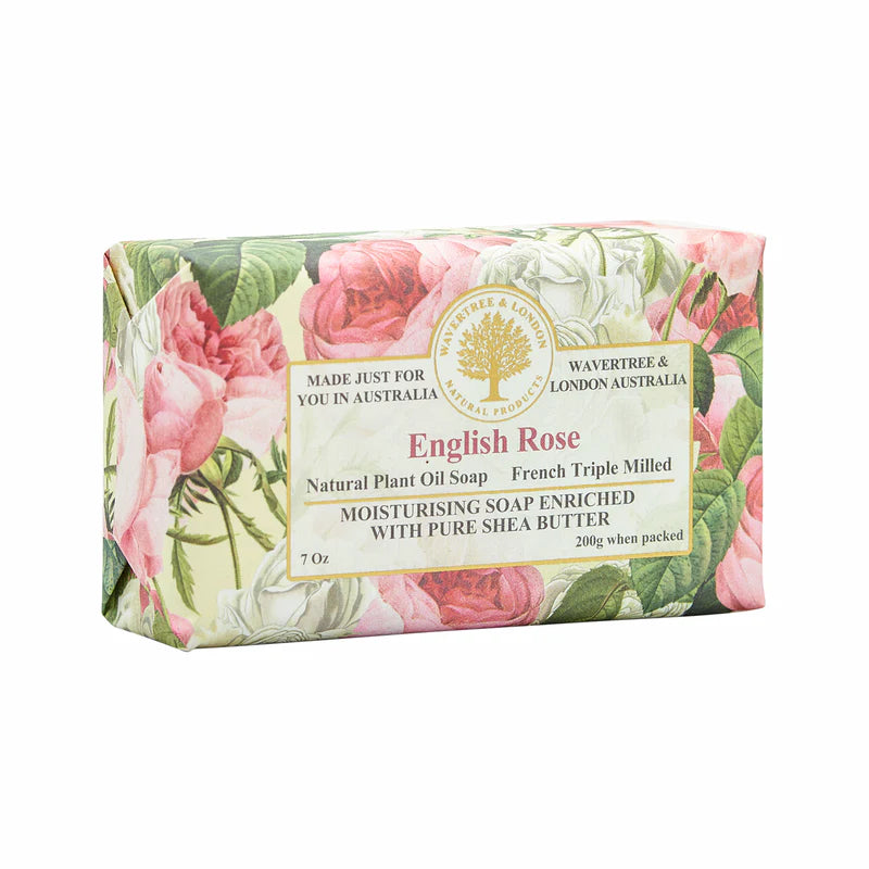 ウェーヴァーツリー＆ロンドン イングリッシュローズ ソープバー 200g