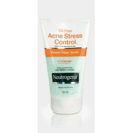 ニュートロジーナ アクネ ストレス コントロール パワークリア スクラブ 125ml