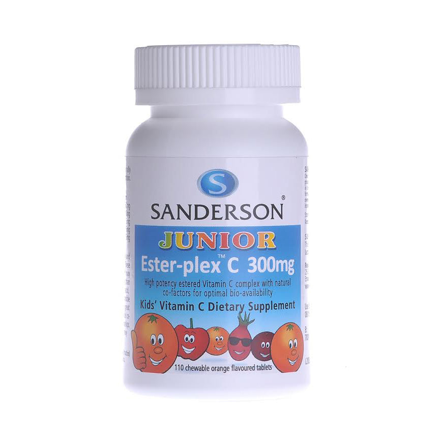 サンダーソン ジュニア エステルプレックス ビタミンC 300mg チュアブル錠 110錠