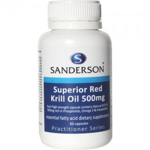 サンダーソン スーペリアレッドクリルオイル 1500mg カプセル 30錠