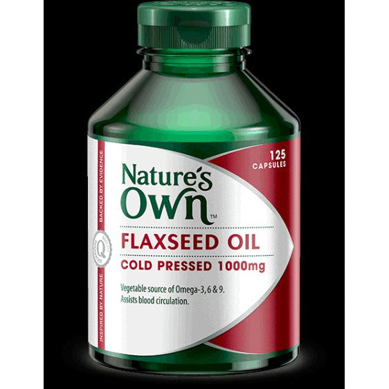 ネイチャーズオウン フラックスシードオイル 1000mg カプセル 50錠