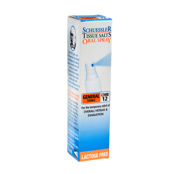 シュースラー ティッシュ ソルト コーム 12 一般トニック スプレー 30ml