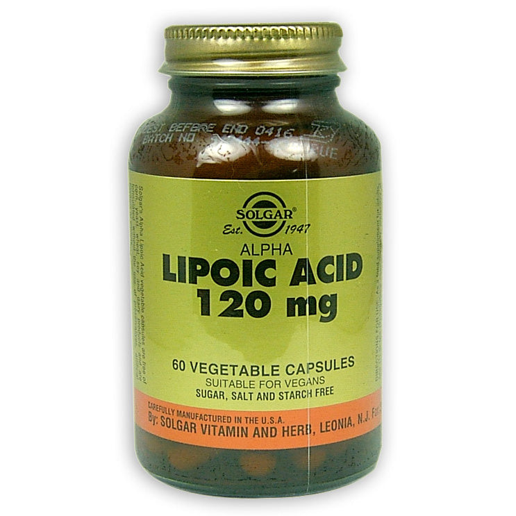ソルガー アルファリポ酸 120mg ベジカプセル 60粒