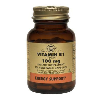 ソルガー ビタミンB1（チアミン）100mg 植物性カプセル 100