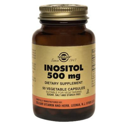 ソルガー イノシトール 500mg 植物性カプセル 50錠