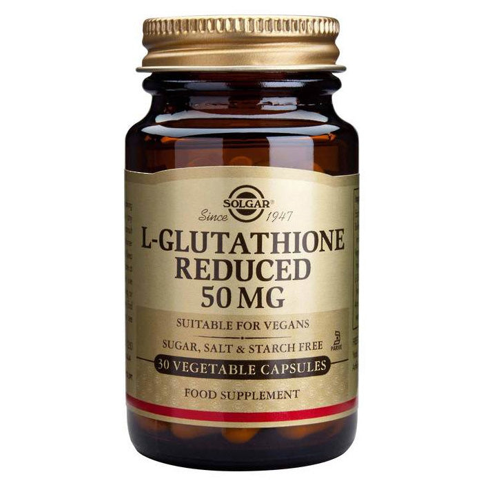 Solgar L-グルタチオン 50mg カプセル 30