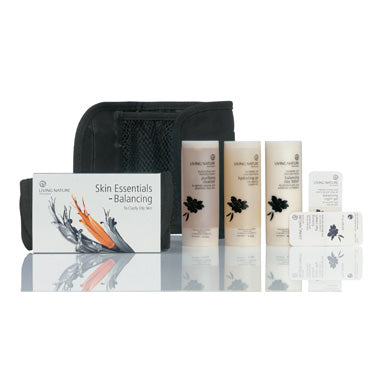 リビングネイチャー スキンエッセンシャルズ - オイリー肌をクリアに 50ml×3