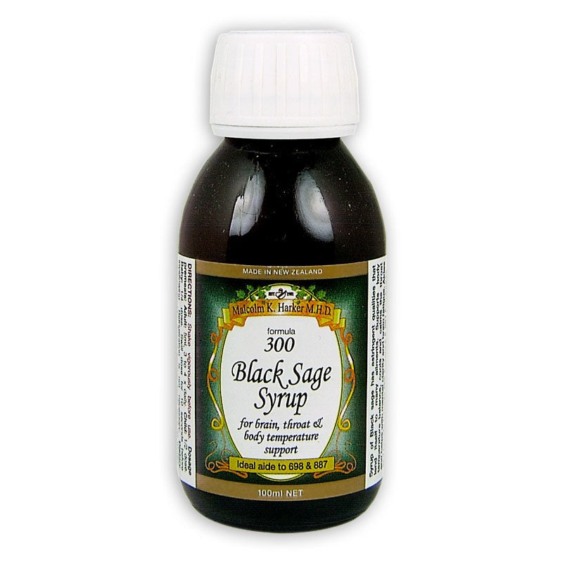 マルコム・ハーカー ブラックセージシロップ 100ml