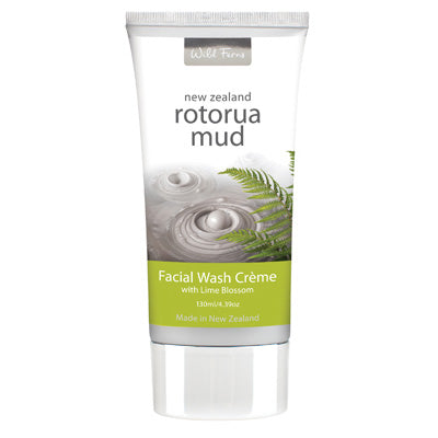 ワイルドファーンズ ロトルア マッド フェイシャルウォッシュ クリーム 130ml