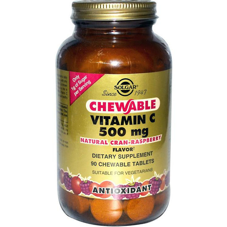 ソルガー ビタミンC 500mg クランベリーチュアブル錠 90錠