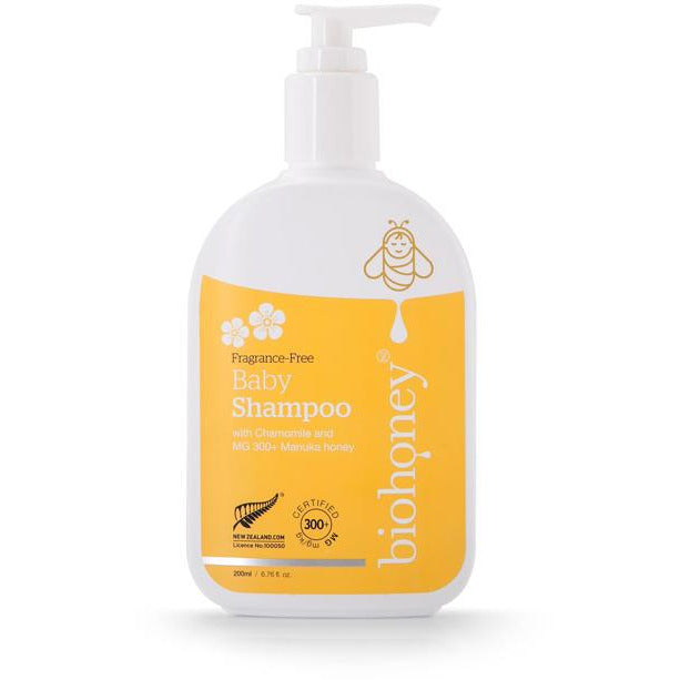 バイオハニー 無香料 ベビーシャンプー 200ml
