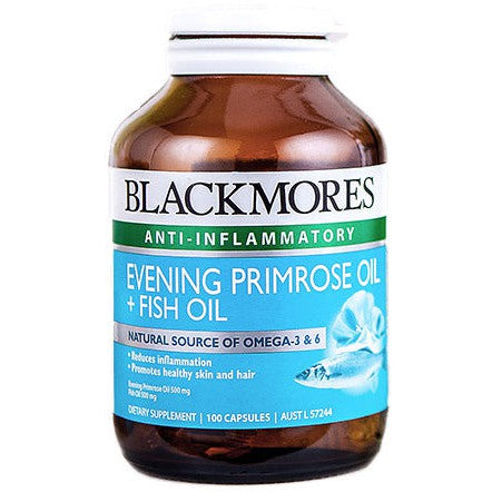 ブラックモアズ 月見草オイル＋魚油カプセル 60錠