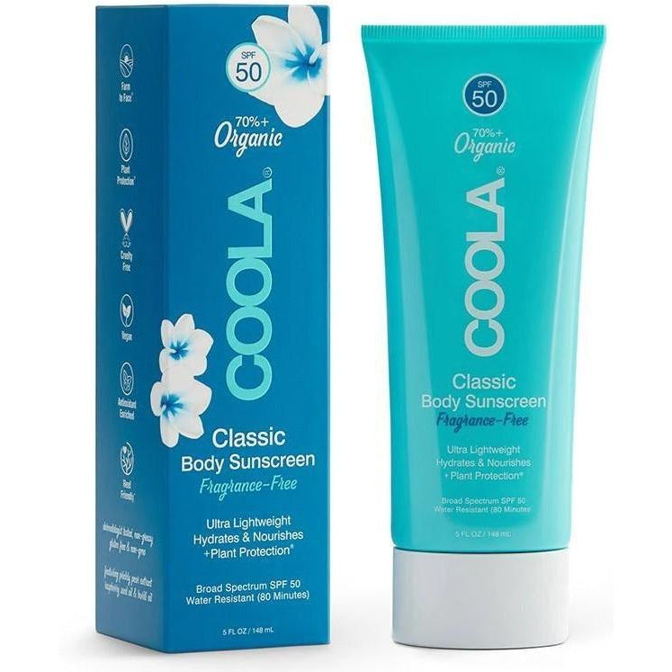 クーラ クラシック ボディ サンスクリーン SPF50 無香料 148ml