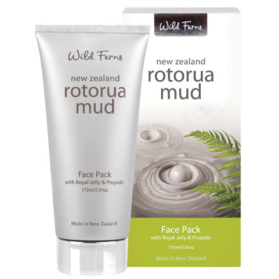 ワイルドファーンズ ロトルア泥フェイスパック（ロイヤルゼリー＆プロポリス配合）175ml