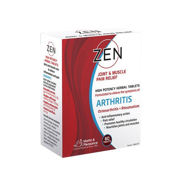 Zen 関節炎の痛み緩和 60錠