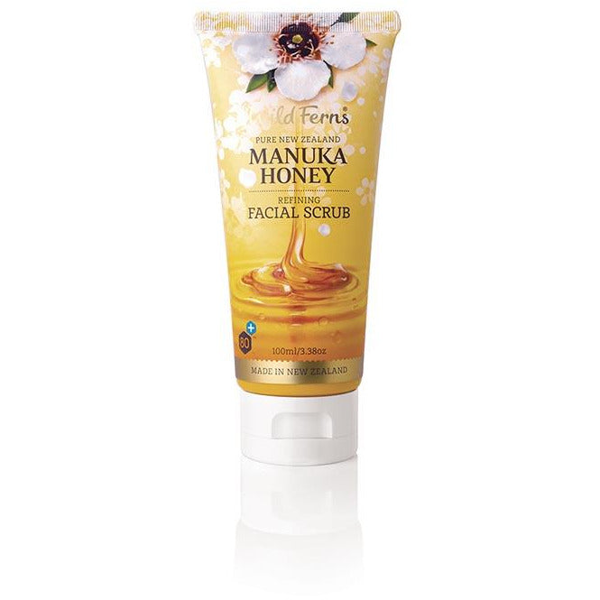 ワイルドファーンズ マヌカハニー リファイニング フェイシャルスクラブ 100ml (新商品)